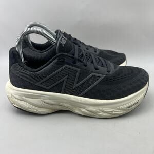 New Balance Fresh Foam 1080 Running Shoes Sneakers Womens Size 7 D Black White